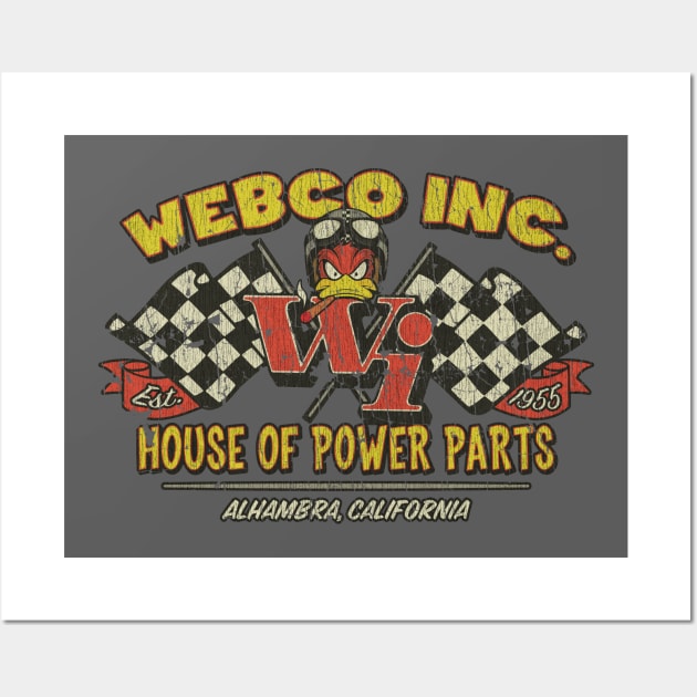 Webco Inc. House of Power Racing Wall Art by JCD666